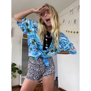 Vintage Tropical Button Down
